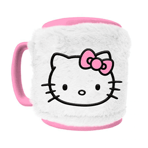 Hello Kitty Taza Cerámica Peluda