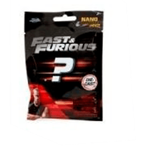 Coche metalico Fast & Furious de 4 cm (surtido)