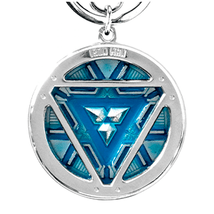 Llavero metalico Marvel Iron Man Arc Reactor Classic