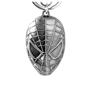 Llavero metalico Marvel Cabeza de Spider Man