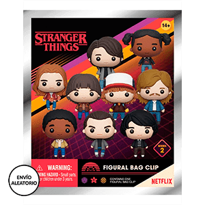 Colgante 3D Stranger Things Series 2 para Mochilas y bolsos (surtido)