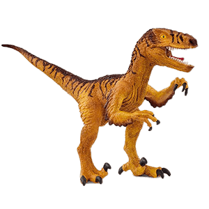 Figura Dinosaurio Velocirráptor de 18 cm