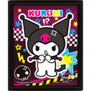 Póster 3D Kuromi Punky
