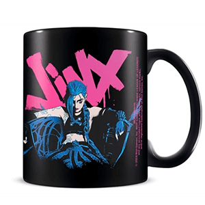 Taza Arcane Negra 325 Ml (Jinx)