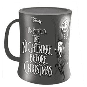 Taza Pesadilla Antes De Navidad Con Relieve 320 Ml