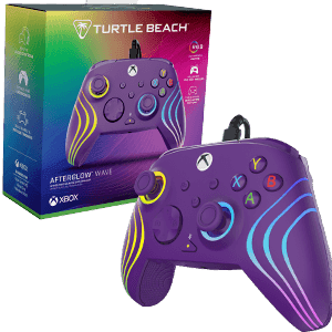 Mando con Cable Turtle Beach Afterglow Wave Licenciado Xbox - Morado