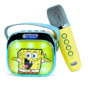 Altavoz bluetooth LED con microfono Karaoke Bob Esponja