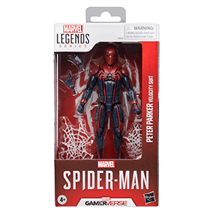 Peter Parker Velocity Suit Spiderman Gamerverse Marvel Legends Series