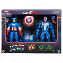 Marvel Legends Series Gamerverse Captain America vs Venom