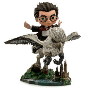 Figura MiniCo Illusion Harry y Buckbeak Harry Potter 16cm - Reacondicionado
