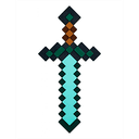 Lampara Minecraft Espada de Diamante de 40 cm