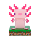 Figura con iluminacion Minecraft Axolotl Icon Light de 10 cm