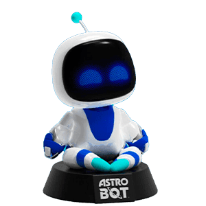 Figura con iluminacion Astro Bot Icon Light de 10 cm