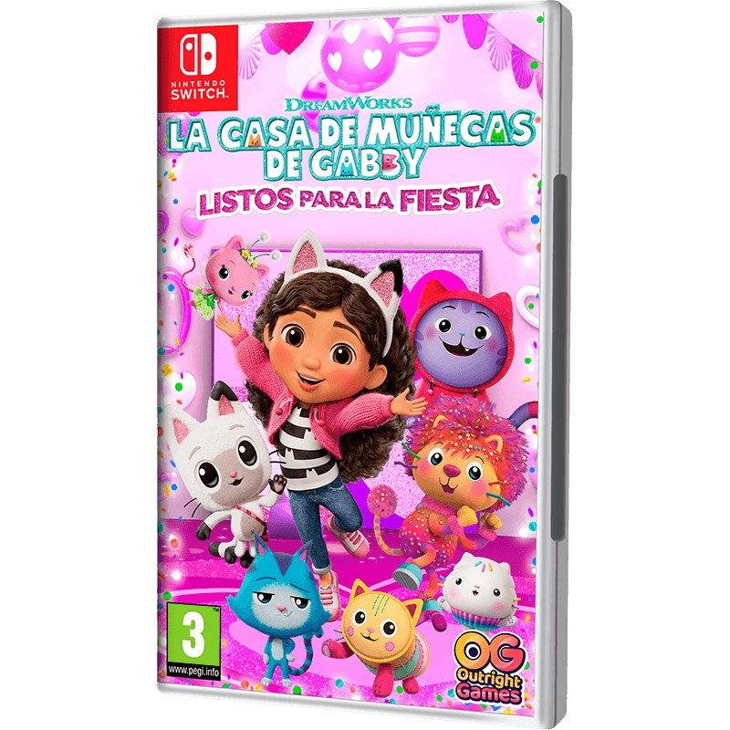DreamWorks La casa de muñecas de Gabby: Listos para la fiesta Nintendo Switch