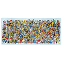 Alfombrilla para ratón XL Los Simpsons Personajes de la serie 80x35 cm