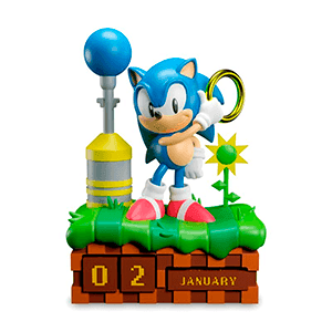 Calendario Perpetuo 3D Sonic