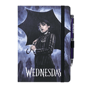 Cuaderno Premium A5 con Boligrafo proyector Wednesday