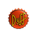 Iman de nevera con Abrebotellas Los Simpsons Cerveza Duff