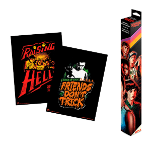 Pack 2 miniposters Stranger Things 38x52 cm