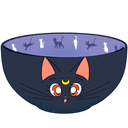 Bowl Sailor Moon Luna de 600 ml