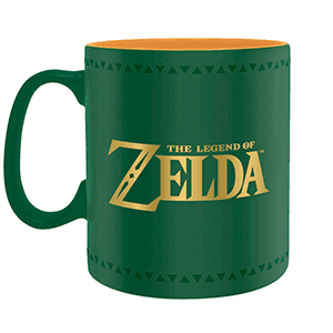 Taza The Legend Of Zelda Hyrule Insignia de 460 ml