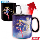 Taza Termosensible Sailor Moon: Sailor & Chibi de 460 ml