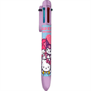 Boligrafo de 6 colores Hello Kitty & Friends