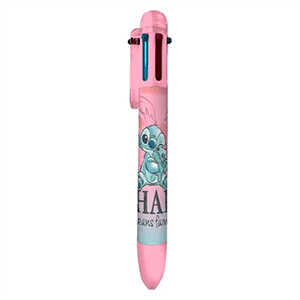 Boligrafo de 6 colores Stitch Ohana