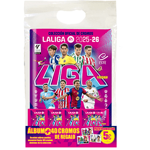 Starter Pack La Liga 2025-2026 (Album + 5 sobres)