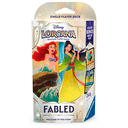 Disney Lorcana: Fabled Single Starter Deck B - Amber and Sapphire Ariel & Mulan (ingles)