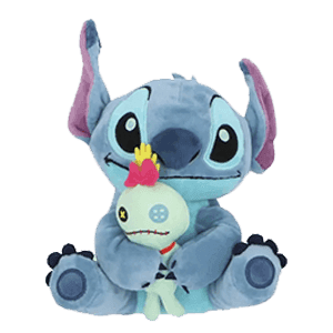 Hucha Peluche Disney Stitch con muñeco 20 cm.