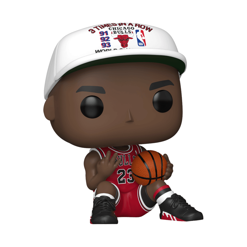 Figura POP NBA: Michael Jordan 3 veces seguidas