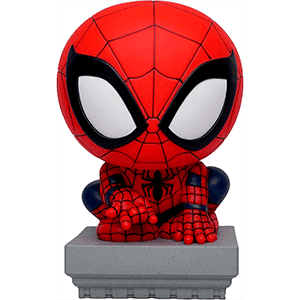 Hucha Spider-man agachado de 26 cm