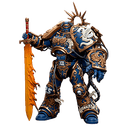 Figura de accion Warhammer 40k Ultramarines Primarch Roboute Guilliman de 12 cm