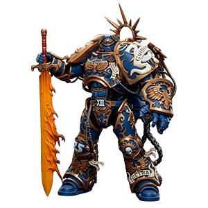 Figura de accion Warhammer 40k Ultramarines Primarch Roboute Guilliman de 12 cm