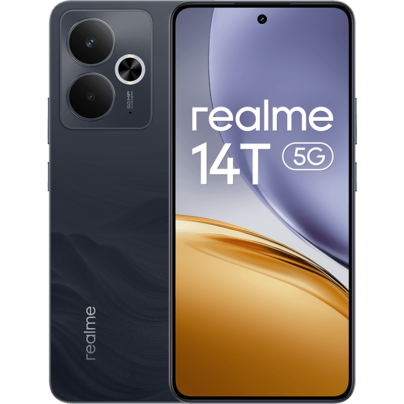 Realme 14T 5G 8/256GB Obsidian Black