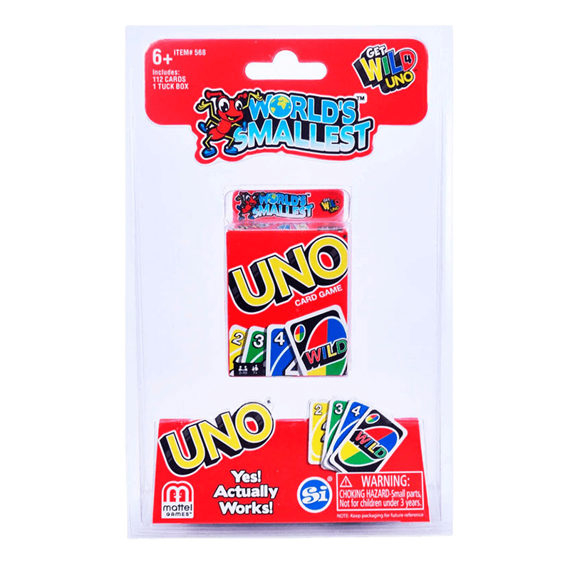 Juego de miniatura Uno