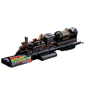 Figura Regreso al Futuro III Chogokin Time Train de 52 cm