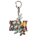 Llavero Final Fantasy IX 25th aniversario Vivi Ornitier y Adelbert Steiner de 7,5 cm