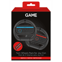 GAME GM-34995 Pack de 2 Volantes negros para Joy-Con Switch2