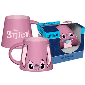 Taza Cónica Con Base Ilustrada 350 Ml Angel