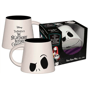 Taza Cónica Con Base Ilustrada 350 Ml Pesadilla Antes De Navidad