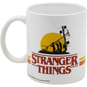Taza De 325 Ml Blanca Stranger Things