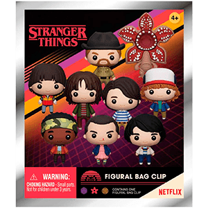 Colgante 3D Stranger Things Series 1 para Mochilas y bolsos (surtido)