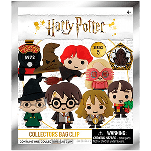 Colgante 3D Harry Potter Series 5 para Mochilas y bolsos (surtido)