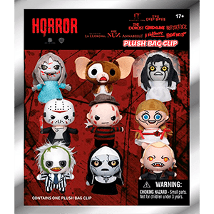 Colgante 3D Horror para Mochilas y bolsos (surtido)