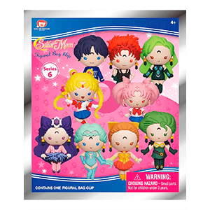 Colgante 3D Sailor Moon Series 6 para Mochilas y bolsos (surtido)