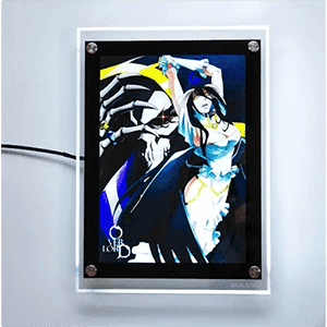 Lámpara decorativa Overlord Albedo And Ains Ocal Gown