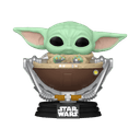 Figura POP Star Wars: Grogu en carrito