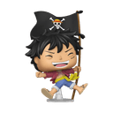 Figura POP Vinyl: One Piece Monkey D. Luffy con bandera